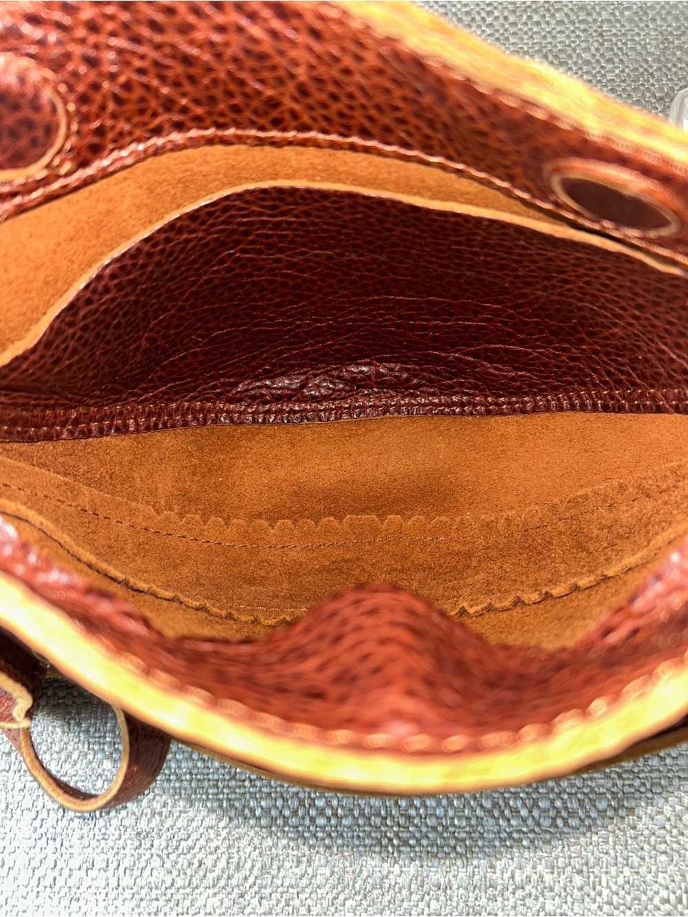 Portland Leather Small Nutmeg Koala - Picture 3 of 5